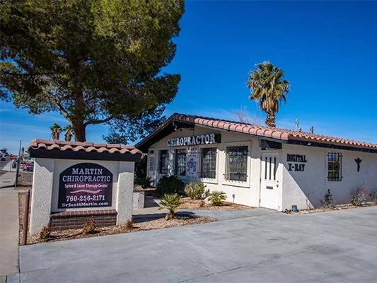 Chiropractic Barstow CA Front Of Office