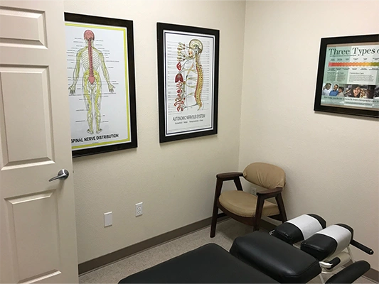Chiropractic Helendale CA Adjustment Room